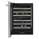 Jennair® NOIR™ 24" Built-In Undercounter Wine Cellar, Left Swing JUWFL242HM