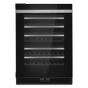 Jennair® NOIR™ 24" Built-In Undercounter Wine Cellar, Left Swing JUWFL242HM Jennair® NOIR™ 24" Built-In Undercounter Wine Cellar, Left Swing JUWFL242HM