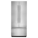 Jennair® Rise™ 36" (91.4 cm) Fully Integrated Built-In French Door Refrigerator Panel-Kit JBFFS36NHL
