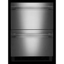 JennAir® NOIR 24" Double-Refrigerator Drawers JUDFP242HM
