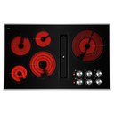 Jennair® Euro-Style 36 JX3™ Electric Downdraft Cooktop JED3536GS