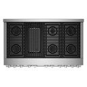 Jennair® 48" NOIR™ Gas Professional-Style Range with Infrared Grill JGRP648HM