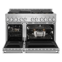 Jennair® 48" NOIR™ Gas Professional-Style Range with Infrared Grill JGRP648HM Jennair® 48" NOIR™ Gas Professional-Style Range with Infrared Grill JGRP648HM