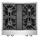 Jennair® 30" RISE™ Gas Professional-Style Rangetop JGCP430HL
