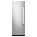 Jennair® 24 Built-In Column Freezer with NOIR™ Panel Kit, Left Swing JKCPL241GM