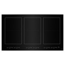 Jennair® 36" Oblivion Glass Induction Flex Cooktop JIC4736HB