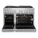 Jennair® NOIR™ 48 Dual-Fuel Professional-Style Range with Grill JDRP648HM