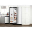 Amana® 33-inch Side-by-Side Refrigerator with Dual Pad External Ice and Water Dispenser ASI2175GRS