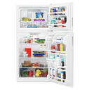 Amana® 30-inch Amana® Top-Freezer Refrigerator with Glass Shelves ART318FFDW