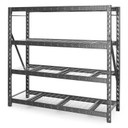 Gladiator® 77" Wide Heavy Duty Rack with Four 24" Deep Shelves GARS774XEG