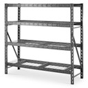 Gladiator® 77" Wide Heavy Duty Rack with Four 24" Deep Shelves GARS774XEG