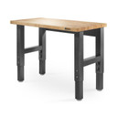 Gladiator® 4' (121.9 cm) Wide Adjustable Height Hardwood Workbench GAWB04HWEG