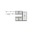 Gladiator® GearTrack® Channel End Caps (4-Pack) GAACGE4PPM