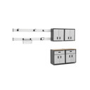 Gladiator® GearTrack® Channel End Caps (4-Pack) GAACGE4PPM