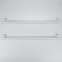 SxS Refrigerator Handle Kit, White W10715318 SxS Refrigerator Handle Kit, White W10715318