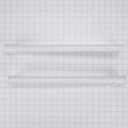 Refrigerator Top Freezer Handle Kit, White W10721892