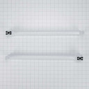 Refrigerator Top Freezer Handle Kit, White W10721892