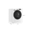 Whirlpool® 5.2 cu. ft. I.E.C. Smart Front Load ENERGY STAR® Certified Washer with FreshFlow™ Vent System WFW5720RW