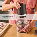 KitchenAid Go™ Cordless Top Down Chopper - battery sold separately KTCR350BM KitchenAid Go™ Cordless Top Down Chopper - battery sold separately KTCR350BM