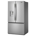 Whirlpool® 36-Inch French Door Refrigerator with In-Door Water and Ice Maker - 30 cu. ft. WRFF3536SZ