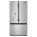 Whirlpool® 36-Inch French Door Refrigerator with In-Door Water and Ice Maker - 30 cu. ft. WRFF3536SZ