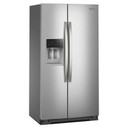 Whirlpool® 36-inch Counter Depth Side-by-Side Refrigerator with Prep &amp; Store Bins WRSC6536RZ