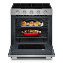 Kitchenaid® 5.0 Cu. Ft. Smart Slide-in Gas Range with Convection Cooking Modes KSGS330SPS