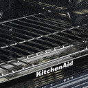 Kitchenaid® 5.0 Cu. Ft. Smart Slide-in Gas Range with Convection Cooking Modes and 2-in-1 Burner KSGS530SJP