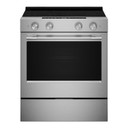 Kitchenaid® 5.3 Cu. Ft. Slide-in Electric Range with Two Even-Heat™ Hyper Elements and Convection Cooking Modes YKSES530SPS
