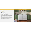 4.8 - 4.9 Cu. Ft. I.E.C. Whirlpool® Top Load Washer with 2-in-1 Removable Agitator. WTW4107SW