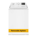 4.8 - 4.9 Cu. Ft. I.E.C. Whirlpool® Top Load Washer with 2-in-1 Removable Agitator. WTW4107SW