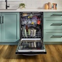 Whirlpool® 24-Inch Dishwasher with Total Coverage Wash Action and Auto Open Air Dry in Fingerprint Resistant Stainless Steel WDTS8024SZ