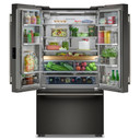Kitchenaid® 24 cu. ft. 36-Inch Width Counter-Depth French Door Refrigerator with Interior Dispense KRFC236SBE Kitchenaid® 24 cu. ft. 36-Inch Width Counter-Depth French Door Refrigerator with Interior Dispense KRFC236SBE