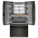 Kitchenaid® 24 cu. ft. 36-Inch Width Counter-Depth French Door Refrigerator with Interior Dispense KRFC236SBE Kitchenaid® 24 cu. ft. 36-Inch Width Counter-Depth French Door Refrigerator with Interior Dispense KRFC236SBE