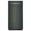 Kitchenaid® 25.5 Cu. Ft. 42" Built-In Side-by-Side Refrigerator with Platinum Interior KBSN742SJP