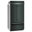 Kitchenaid® 24.2 Cu. Ft. 42" Built-In French Door Bottom Mount Refrigerator with Platinum Interior KBFN542SJP