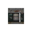 Kitchenaid® 24" Panel-Ready Undercounter Wine Cellar KUWL324SPA