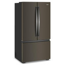 Whirlpool® 36-inch Wide True Counter Depth 3-Door French Door Refrigerator - 24 cu. ft. WRFC3036RV
