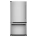 Kitchenaid® 22 Cu. Ft. 33-Inch Standard-Depth Bottom Mount Refrigerator with Left Door Swing KRBL133SPS