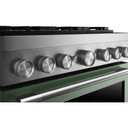 Kitchenaid® 36-Inch 6 Burner Commercial-Style Dual Fuel Range with No Preheat Air Fry Mode KFDS936SDC