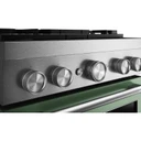 Kitchenaid® 30-Inch 4 Burner Commercial-Style Dual Fuel Range with No Preheat Air Fry Mode KFDS930SDC