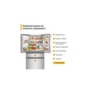 Whirlpool® 36-inch Wide True Counter Depth 4-Door French Door Refrigerator - 22 cu. ft. WRMC7036RZ