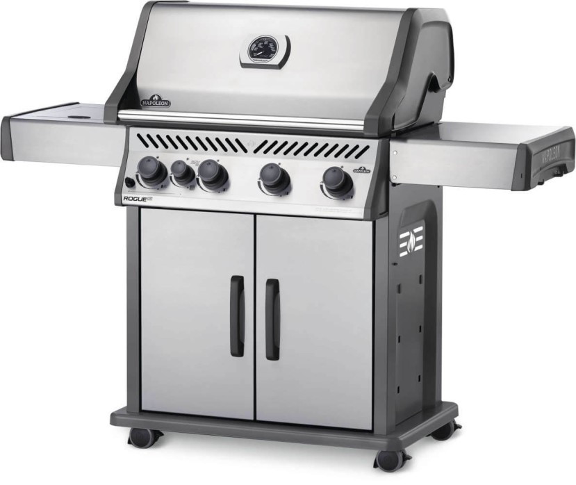 Shop Napoleon Rogue XT 525 LP w/infrared Side Burner - Stainless