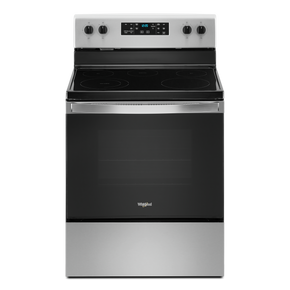 5.3 cu. ft. Whirlpool® electric range with Frozen Bake™ technology. YWFE505W0JZ