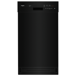 Whirlpool® Small-Space Compact Dishwasher with Stainless Steel Tub WDPS5118PB