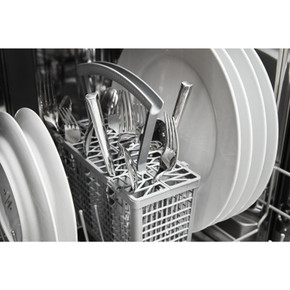 Whirlpool® Small-Space Compact Dishwasher with Stainless Steel Tub WDPS5118PB
