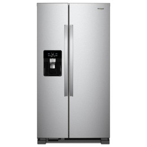 Whirlpool® 36-inch Wide Side-by-Side Refrigerator - 25 cu. ft. WRS335SDHM