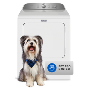 Maytag® Pet Pro Top Load Electric Dryer - 7.0 cu. ft. YMED6500MW