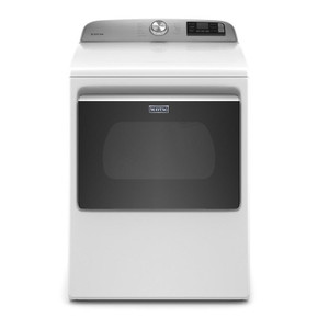 Maytag® Smart Top Load Electric Dryer with Extra Power Button - 7.4 cu. ft. YMED6230HW