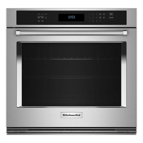 KitchenAid® 30" Single Wall Oven with Air Fry Mode KOES530PPS